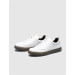 Genuine Leather White Lace-Up Men's Sports Shoes