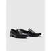 Genuine Leather Injection Sole Men's Black Classic Shoes