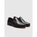 Genuine Leather Men's Black Loafer Shoes