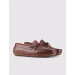 Genuine Leather Bow Brown Men's Shoes