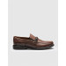 Genuine Leather Brown Men's Shoes
