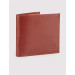 Genuine Leather Brown Men's Split Wallet
