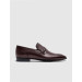 Genuine Leather Brown Men's Classic Shoes