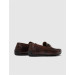 Genuine Leather Brown Men's Loafers