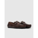 Genuine Leather Brown Men's Loafers