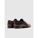 Men's Classic Shoes With Genuine Leather Brown Belt