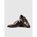 Men's Classic Shoes With Genuine Leather Brown Belt