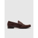 Genuine Leather Brown Classic Men's Loafer Shoes