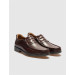 Genuine Leather Brown Leather Lined Men's Casual Shoes