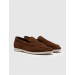 Genuine Leather Brown Suede Men's Casual Shoes
