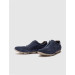 Genuine Leather Blue Suede Laced Men's Casual Shoes