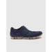 Genuine Leather Blue Suede Laced Men's Casual Shoes