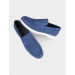 Genuine Leather Blue Suede Men's Casual Shoes