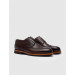 Genuine Leather Motif Brown Men's Classic Shoes