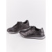 Genuine Leather Black Laced Patterned Men's Sports Shoes