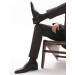 Genuine Leather Black Double Buckle Men's Classic Shoes