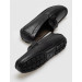 Genuine Leather Black Buckle Men's Loafers