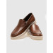 Genuine Leather Tan Men's Casual Shoes