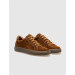 Genuine Leather Tan Suede Laced Men's Sports Shoes