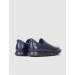 Ready Soled Genuine Leather Navy Blue Men's Shoes