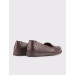 Women's Genuine Leather Brown Casual Shoes