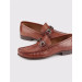 Rubber-Based Genuine Leather Tan Men's Loafer