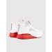 Red Sole White Men's Sports Shoes