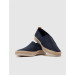 Navy Blue Straw Detailed Men's Casual Shoes