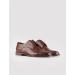 Seasonal Genuine Leather Brown Lace-Up Men's Classic Shoes