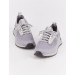 Knitwear Gray Lace-Up Men's Casual Sports Shoes