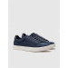 Knitwear Navy Blue Lace-Up Men's Sports Shoes