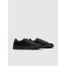 Knitwear Black Lace-Up Men's Sneakers