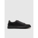 Knitwear Black Lace-Up Men's Sneakers