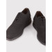 Knitwear Black Men's Lace-Up Casual Shoes