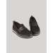 Knitwear Black Belt Detailed Men's Casual Shoes