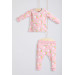 03-36 Months Baby Girl Pink Unicorn Pajama Set