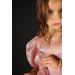 04-08 Age Girl Balloon Sleeve Powder Evening Dress