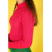 05-14 Years Old Camisole Turtleneck Girl Fuchsia Sweat