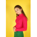 05-14 Years Old Camisole Turtleneck Girl Fuchsia Sweat