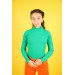 05-14 Years Old Camisole Turtleneck Girl Green Sweat