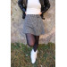 05-14 Years Old Girl Black Color Pitikare Shorts Skirt