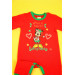 06-24 Months Girl Child Licensed Red Minnie Jumpsuit