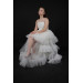 07-15 Years Old Girl Model Evening Dress In Cream Glass