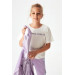 08-14 Years Girl Lilac Shiny Raincoat