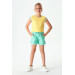 08-14 Years Girl Yellow Duru Bodysuit