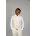 09 - 14 Years Boys Beige Vest Suit