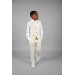 09 - 14 Years Boys Beige Vest Suit