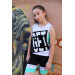 Three-Piece Girls' Skinny Clothing Set 09-14 Years Old