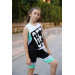 Three-Piece Girls' Skinny Clothing Set 09-14 Years Old