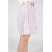 10-14 Years Old Girl Lilac Shorts
